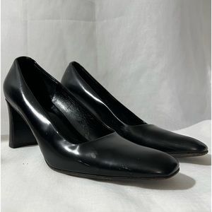 Via Spiga women’s black patent heel - size 8.5 - made in Italy